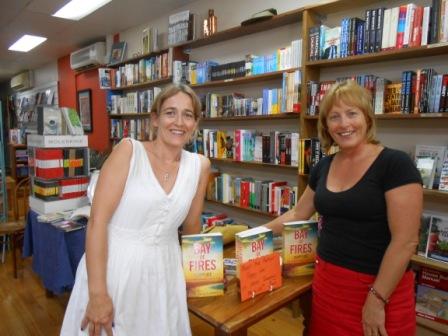 Books@Stones owner Karen and me.